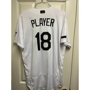 NWOT Team Issued Los Angeles Dodgers Flex Prototype Salute To Service Jersey 46